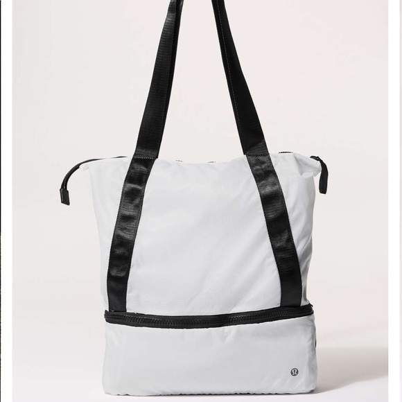 lululemon athletica Handbags - Lululemon Go Lightly Tote Packable * White